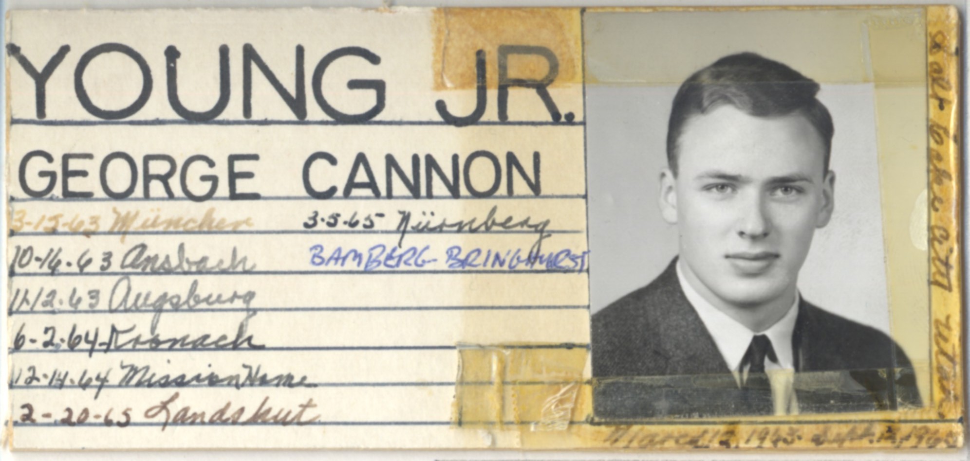 Young Jr, George Cannon